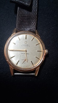 Men's Vintage 1959 Omega Seamaster 14K gol filled , Pinstripe Dial ,  L-6590