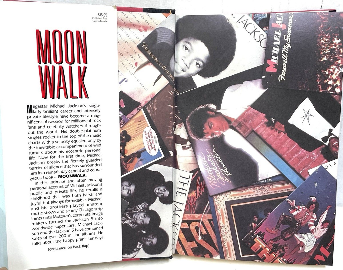 Moonwalk by Michael Jackson (1988, Hardcover) for sale online | eBay