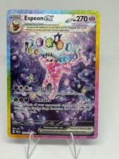 Pokemon Prismatic Evolutions - 155/131 Espeon ex - SIR - NM/M