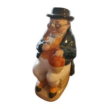 Ceramic Toby Jug Mr. Pickwick CHARLES DICKENS Figure WOODS & SON ENGLAND