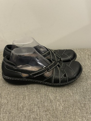 #ad #ad Clark’s Black Mary Jane. Comfort Loafers Size 9.5 $24.00