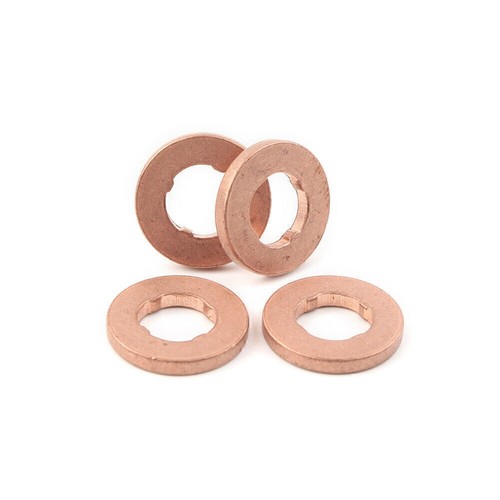 4pcs Fuel Injector Seal Washer Oring for Ford Transist MK7 LAND ROVER DEFENDER - Picture 4 of 6