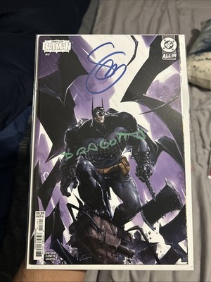 Absolute Batman #17 1st Print Variant Crain  2x signed