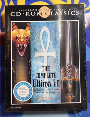 The Complete Ultima VII Electronic Arts Presents CD-Rom Classics SEALED NEW 1994