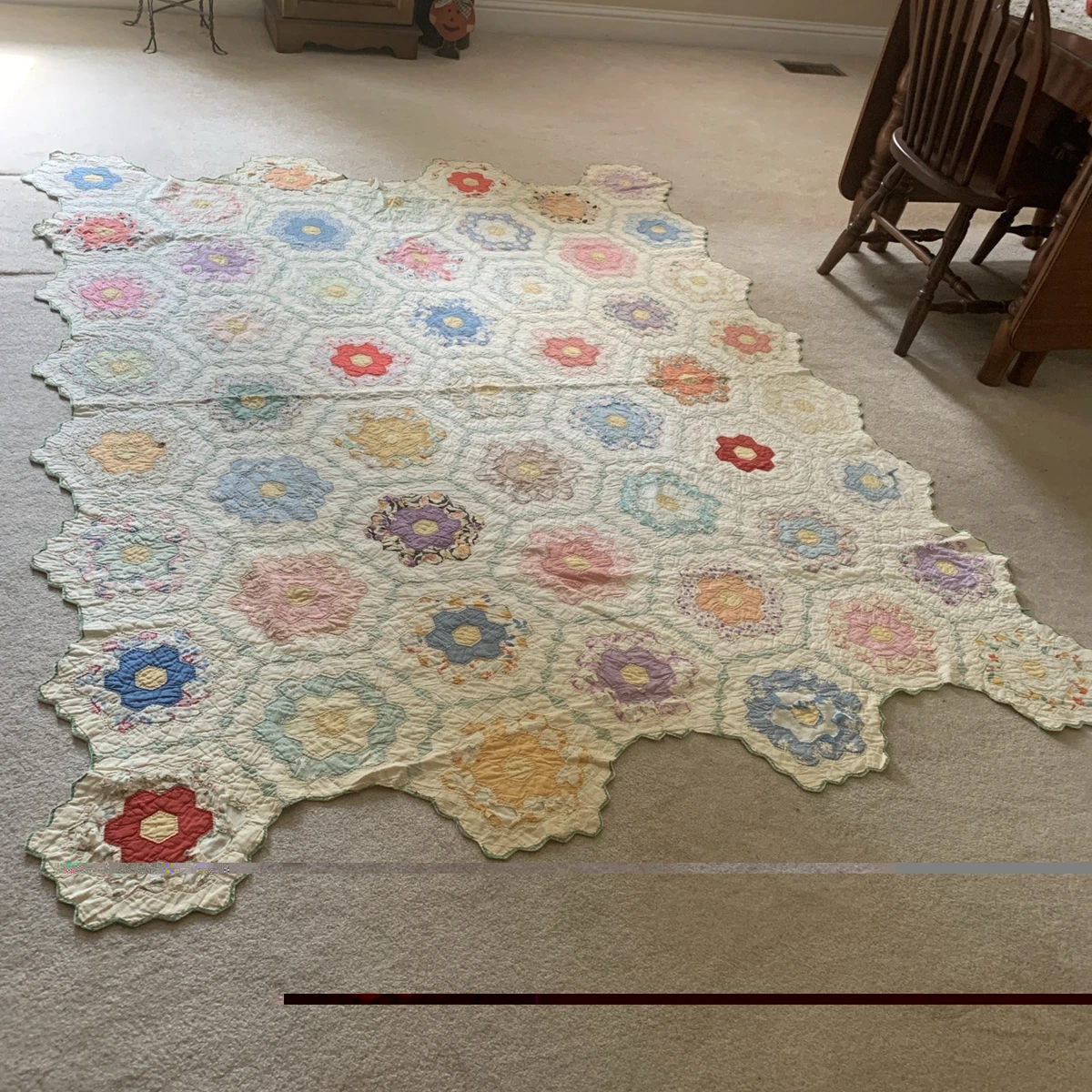 Crazy Quilt Collectible Quilts 1920-1949 Time Period Manufactured