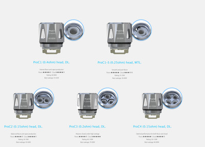 Joyetech ProC Verdampferköpfe Coils 5er Pack