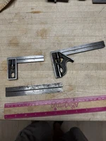 Lot Starrett Combination Square 3 Blades 4 “ 6 in