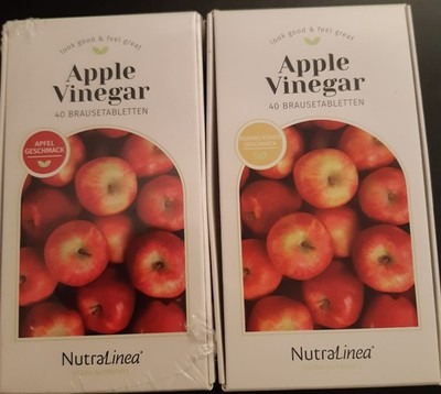 Apple Vinegar* NutraLinea* 80 Brausetabletten* Neu