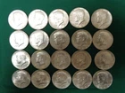 20- 1964 Kennedy half dollars, 90% Silver, Very Nice condition