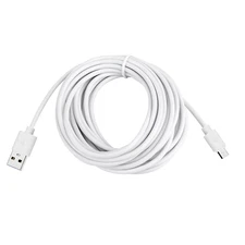 Micro USB Power Cable for Wyze Cam V3, Nest, Arlo Q, Blink, Ring Mini Cam, Yi Do