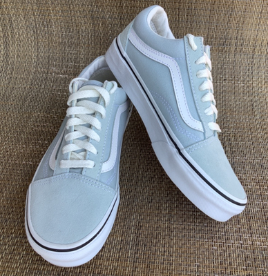 Vans Men\'s Light Blue Sneakers Vans Old Skool Pastel Blue VN0007NTBLU Unisex Men/Women  main image 4