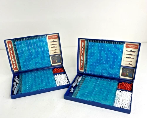 Battleship Strategy Game Milton Bradley USA Vintage 1978 Complete No Box