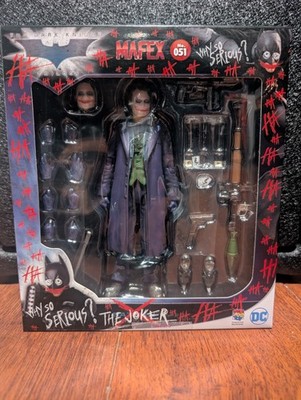 MAFEX No.51 Joker The Dark Knight Ver. 2.0 Medicom Action Figure New Sealed