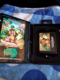 SEGA Taz-Mania Sega Genesis Platformer Action Adventure w/ Case Manual 1992