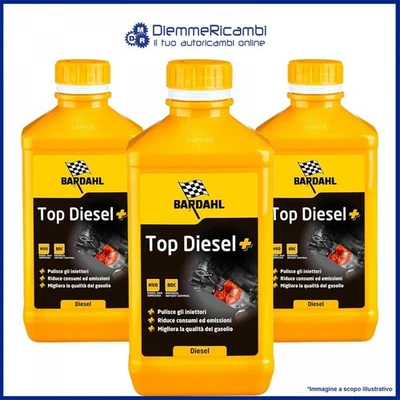 BARDAHL BARDHAL TOP DIESEL+ 3 L Additiv Schutz Reinigung Motor Auto Diesel Einspritz...