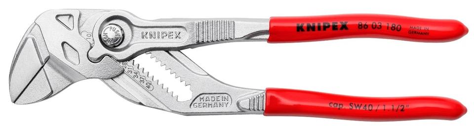 Knipex Pliers Wrench 7" 86 03 180