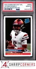 2024 PANINI INSTANT NFL RATED ROOKIE RETRO #RRR2 JAYDEN DANIELS RC #/890 PSA 10