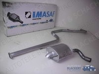 Imasaf Auspuffset Mittelrohr + Endtopf für Opel Insignia A 2.0 Cdti 2008-2012