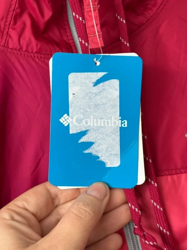 Columbia Women’s Lightweight Hooded Jacket – Rouge Pink – Size Small – NWT - Image 3 of 4