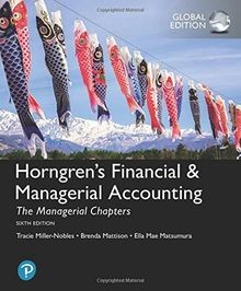 Horngrens Financial  Managerial Accounting, The Manage... | Buch | Zustand gut