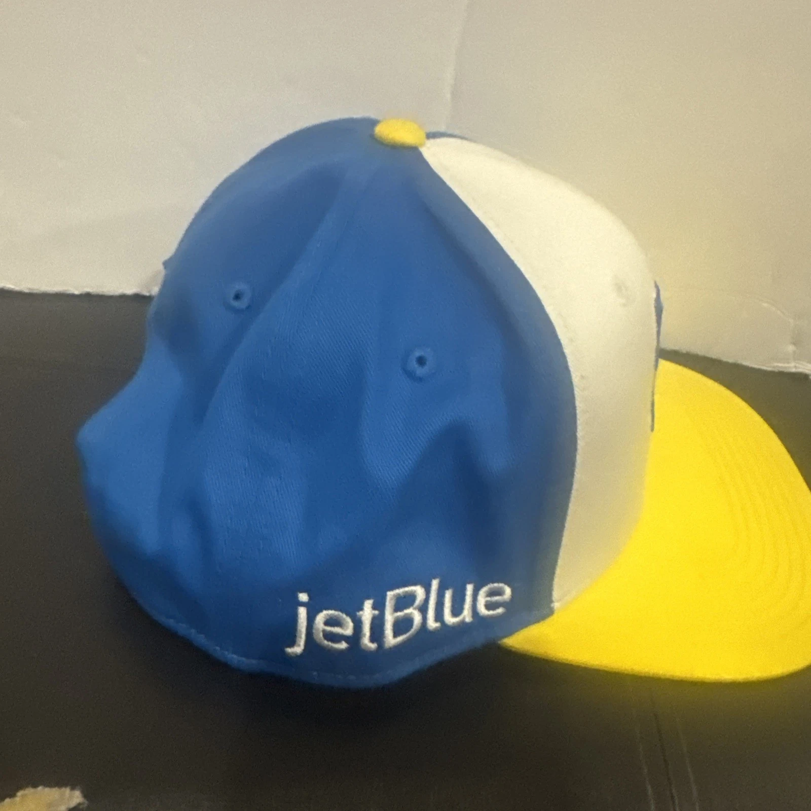 Boston Bruins ’47 Brand JetBlue Yellow Blue Snapback Trucker Hat Cap - thumbnail 3