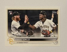 Oneil Cruz Rookie RC 2022 Topps Update Rookie Debut #US113 Pittsburgh Pirates