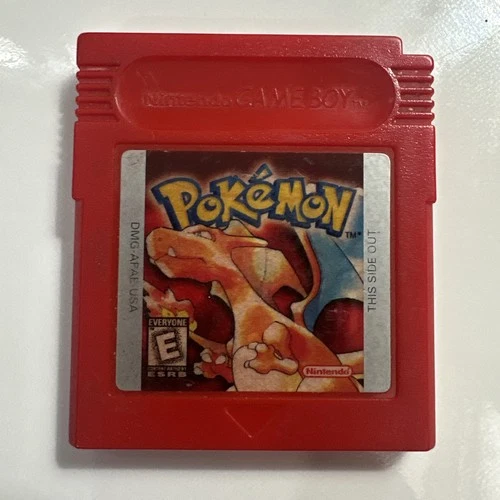 Pokemon Red (Nintendo Gameboy) Cart Only - Tested *New Battery*