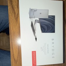 Brydge Vertical Dock Aluminum Gray for MacBook Air 13 Inch Docking Station