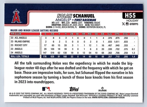 2025 Topps Holiday Base  # H 1 - H 200  - PICK YOUR CARDS - 第 100/318 張圖片
