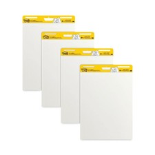 Post-it Easel Pads Super Sticky 559VAD Self Stick Easel Pads - White 4/CT New