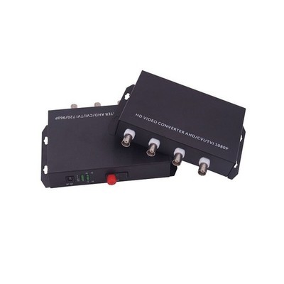 2PCS 4-Way HD Video Converter AHD/CVI/TVI for 2MP 1080P Coaxial HD Cameras ot25 