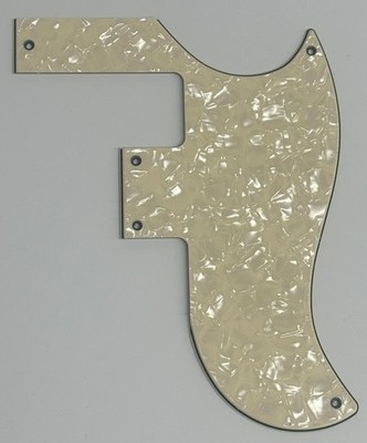 Pick Fits Epiphone LTD SG-Special P90 Guitar Pickguard,4 Ply Ivory White Pearl