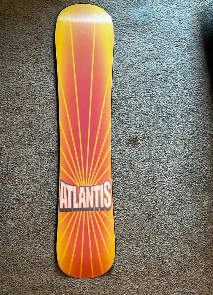 DE COLECCIÓN Atlantis ZILLA 130 cm Snowboard GODZILLA Gráfico Hombre Cueva Arte de Pared Decoración Foto 3 de 4