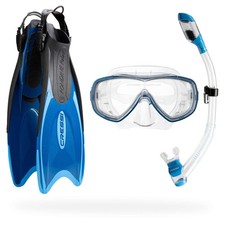 Cressi Palau Long Adjustable Fin LAF Set
