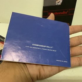 Championship Rally NES Nintendo PAL - Free Post