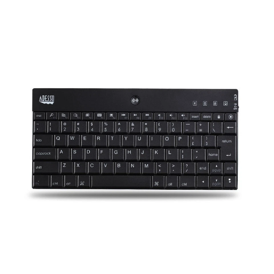 Adesso WKB‑1010BA Bluetooth 3.0 Mini Keyboard with Hotkeys (iPad/iPhone) - Image 2 of 2