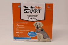 ThunderShirt Sport Dog Anxiety Relief Calming Vest Wrap Platinum Tangerine XXS