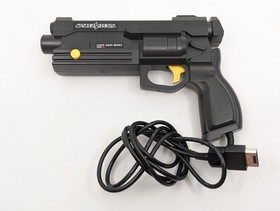 Sega Saturn Gun Controller HSS-0152 Boxed Virtua Cop 2 Tested Working Japan