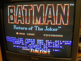 Juego Batman: Return of the Joker NES Excelente Estado