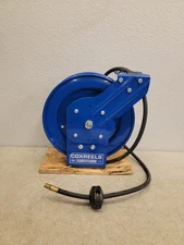 Coxreels P-LP-130-BH Low Pressure Spring Rewind Hose Reel 1/4" I.D. 30' Hose (2)