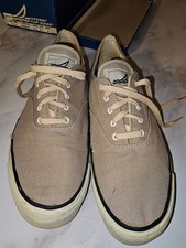 Sperry Top Siders vintage Boat shoes tennis sneakers 8.5 men 10 women w/box 