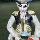 VINTAGE MCM Matador 10”  and Bull Ceramic Statues Figures Japan Large AsIs — photo 3