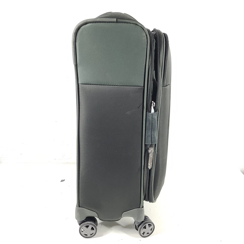 Samsonite 21" D'Lite Spinner Carry On Cabin Soft Shell Luggage TSA Lock Green - Image 4 of 4