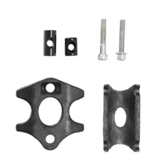 Carbon Fiber Bike Seatpost Clamp For Saddle Rails 7x9mm 7x7mm Clip