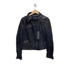 Nwt Drome Lamb Leather Jacket Black Shinny Women’s Size Medium