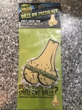 Balls air freshener - 1 | Gag Gift - Car Air Freshener - New Car Scent