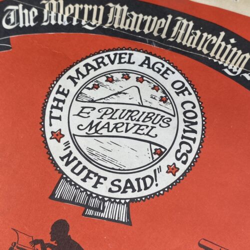 Voices of Marvel 1965 Merry Marvel Marching Society 7"" Flexi-Disc Album VERSIEGELT - Bild 10 von 10