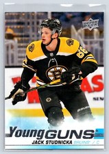 2019-20 Upper Deck Young Guns Rookie Card # 473 Jack Studnicka