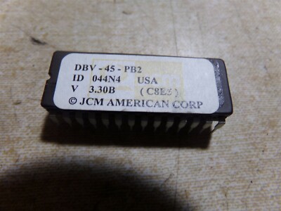 Micro Chip DBV-45-PB2  ID 044N4 V3.30B JCM American Corp *FREE SHIPPING*
