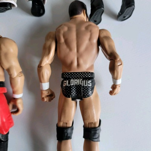 7 WWE Mattel Wrestling Action Figures Roman Reigns Matt Hardy Luke Harper Samoa - Picture 16 of 24